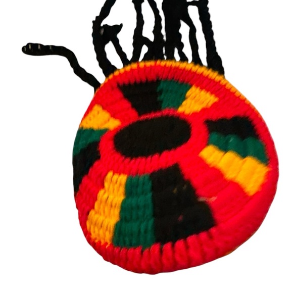 Dreadlock Halloween Theme Party Hat With Knitted Hat - Picture 4 of 4